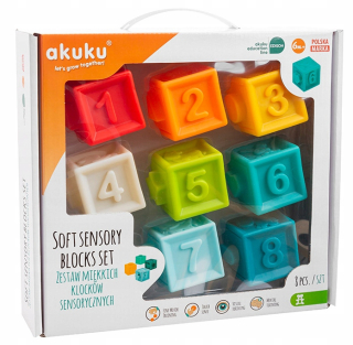 Akuku Mäkké Zmyslová Sensorik 0m + 8ks
