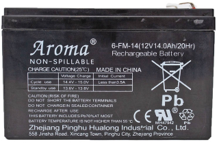 Gélová batéria 12 V 14AH Auto Ont