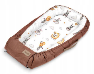 Hniezdo pre bábätko - Albero Mio Cocoon Baby Bunny