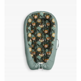 Hniezdo pre bábätko - Cocoon Baby Socket Playpen Yoocaa Kojo kvety