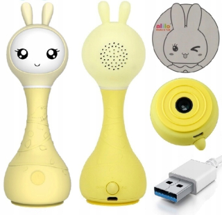 Alila Šikovný zajačik Bunny Player Yellow