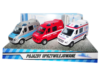 AMBULANCE AMBULANCE núdzový policajných hasiacich 19S