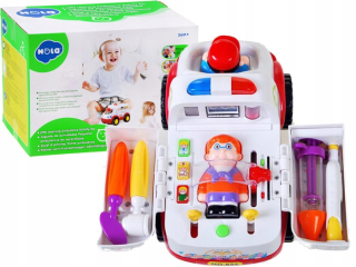 Ambulancia Auto + Driver + pacienta sanitka Z0100