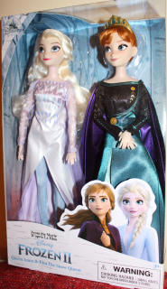 Frozen Elsa - Anna a Elsa Frozen 2 Land of Ice Disney Store Orig