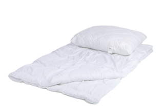 Detský paplón a vankúš - Anti -allergická prikrývka pre dieťa Rosa 140x200+7/8