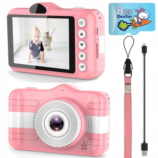 Digitálny fotoaparát pre deti 2 kamery 12MPX 8GB Card