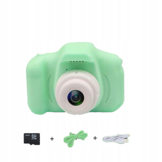 DIGITÁLNY FOTOAPARÁT PRE DETI FOTOGRAFICKÝ + KARTA 32GB