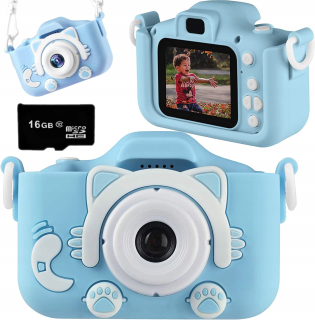 Digitálny fotoaparát pre deti Kotek videa Full HD Cat
