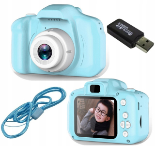Fotoaparát Digitálny fotoaparát pre deti HD 1080p + Games