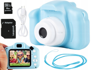 CAMERA Digitálny fotoaparát + SD pre deti