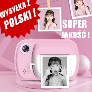 Fotoaparát Digitálny fotoaparát pre deti HD s tlačiarňou