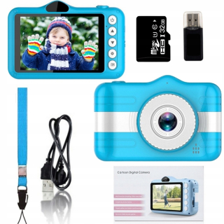 Kamera Fotoaparát pre deti hračka Hračka + 32 GB Card