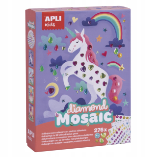Apli Kids Umelecké Diamond Mosaic Set