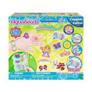 Aquabeads korálky hviezda set svet víly