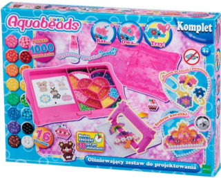 Aquabeads vody korálky drobné dizajnové 2400pcs