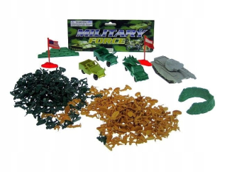 Army vojaci 288 kusov Tank Set 1A