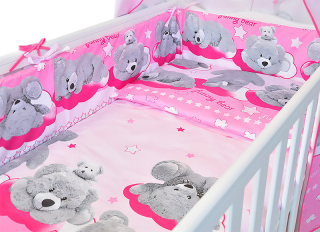 Detský set paplón, vankúš - Posteľná myš Minnie Mickey Mini prejde 140x200
