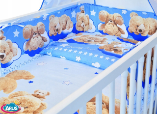 Detský set paplón, vankúš - Panda Cotton Bedding 140x200 cm