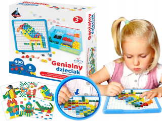 Askato kreatívne geometria mozaiky puzzle 490el
