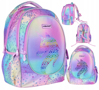 Školský batoh - Astra School Batoh Light School Bag Ombre Unicorn