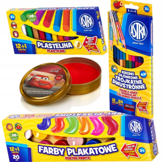 ASTRA Umelecké set Paint Pencils Plastelines
