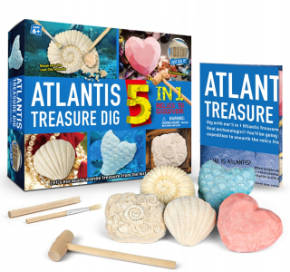 Atlantida 5in1 Výkopové super Set - 5 pokladov