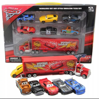 Autá Truck Maniek McQueen +6 auta