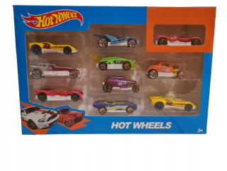 Hot Wheels autá 10 vozov