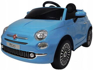 Elektrické autíčko pre deti - Auto pre batériu FIAT 500 Diaľkové ovládanie 3 Farby