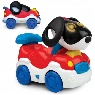 AUTO DOG REMOTE CONTROL PLAY na diaľkovom ovládači smily