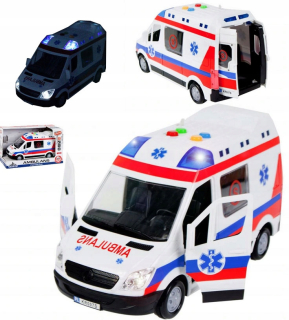 Automatická ambulancia Ambulancia Svetlo Sound PL