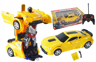 Auto Robot Transformácia Rozsvieti Bumbelbee na diaľkovom ovládači