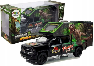 Auto Camper auto s dinosaurami jázd