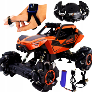 Auto auto riadené pilot + ručný snímač RC 4x4