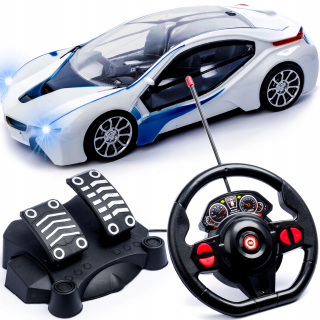 Auto ovládaný plynový pedál a auto brzdou