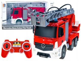 HASIČSKÉ AUTO AUTO S VODOU RC MERCEDES