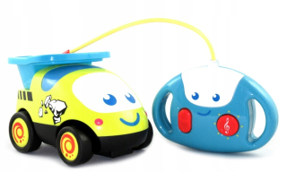 Auto sklápač riadený na diaľkovom zvukom
