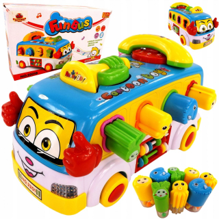 Interaktívne autobusy. Educational triedič vychádzky