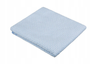 Prikrývka, prehozy na posteľ - Akuku bavlnená prikrývka 100% 80x90 A1805 modrá