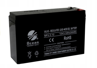 Batéria gélovej batérie na batérii 12v3.5AH
