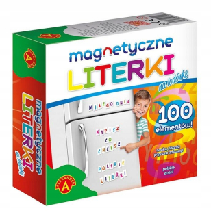 Magnetky - Alexander magnetické písmená pre chladničku 0811