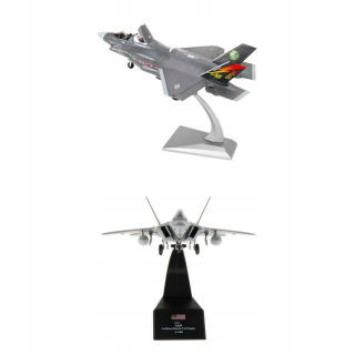 Zliatina F-35 F-22 lietadiel model s domácim stánku