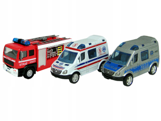Ambulancia policajné stráž s možnosťou využívania poľských dialógov 3ks
