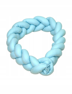Chránič do detskej postielky - Amy Braid Fluffy Sea Protector