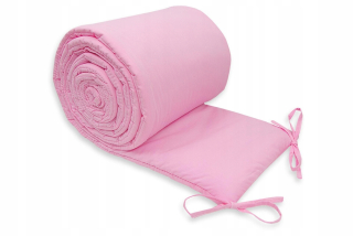 Chránič do detskej postielky - Ankras Pink Pink Dandeline 180x30 cm