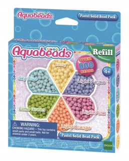 Aquabeads Pastel Beads 800 kusov!