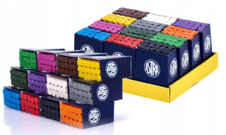 ASTRA SET Plastelines 12 KOL X 15SZT 180PC