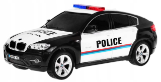 Autíčko BMW X6 na diaľkové ovládanie POLÍCIA