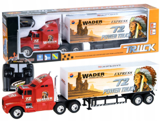 truck auto TIR s prívesom na ovládacom RC0409 diaľkového