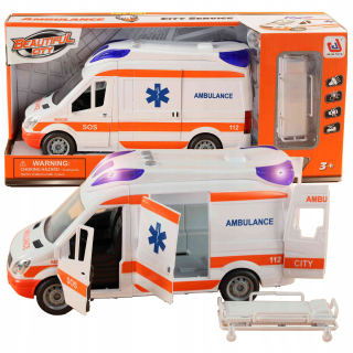 Auto ambulancie ambulancie účinky hra svieti